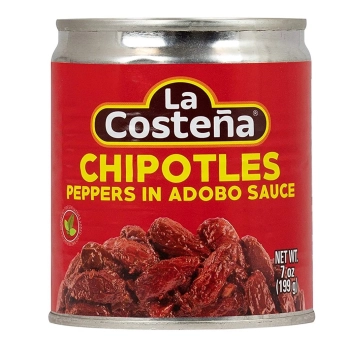 SỐT  ỚT  HIỆU LA COSTENA  CHIPOTLES PEPPER IN ADOBO SAUCE  MEXICO 199 GRAM