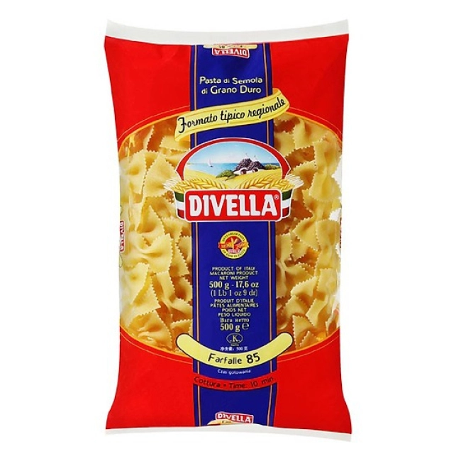 Nui Nơ Divella FarFalle số 85 - 500g