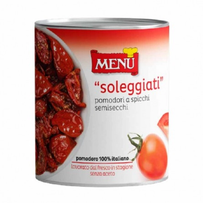 Cà Chua Phơi Nắng Ngâm Dầu Menu Soleggiati Italia 800Gram