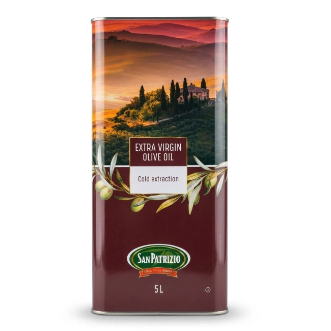 DẦU OLIU SAN PATRIZIO NGUYÊN CHẤT - OLIVE EXTRA VIRGIN OILS SAN PATRIZIO 5L ITALIA - 