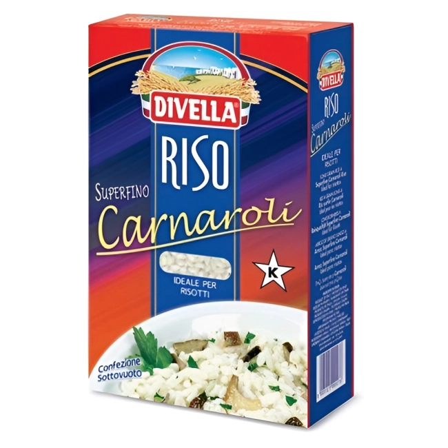 Gạo Ý Chuyên Làm Món Risotto - RISO CARNAROLI DIVELLA 1Kg