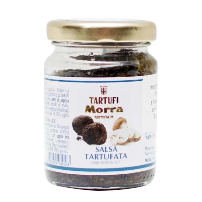 Sốt Nấm Truffle Morra Cao Cấp Truffle 8% Tartufi Morra – Salsa Tartufata  80 Gram